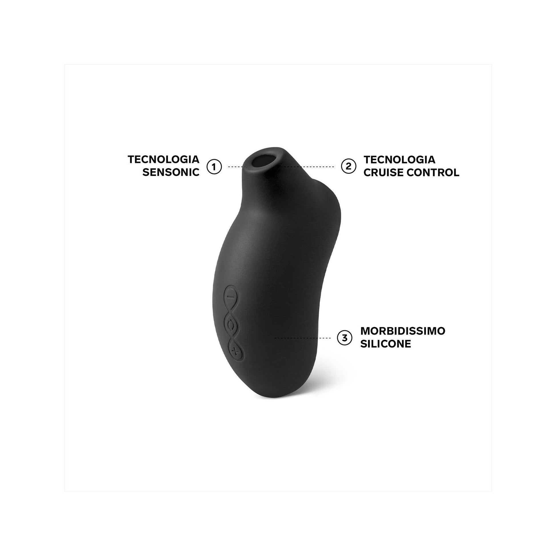 Lelo Sona Cruise Sonic Masajeador de Clítoris Color Negro-2