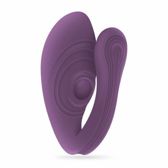 Crushious Vibrador Pleasuriser recargable con mando a distancia