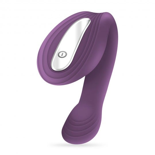 Crushious Vibratore Pleasuriser Ricaricabile con Telecomando e Lubrificante