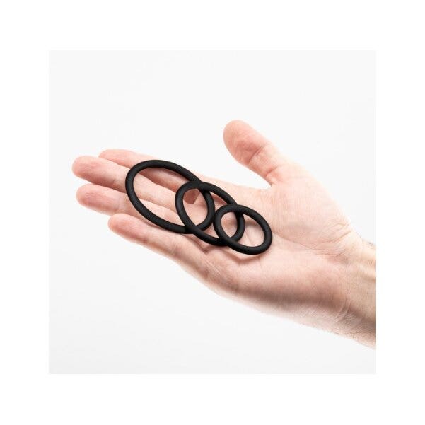 Crushious Set Di Anelli Per Pene in Silicone Daltons