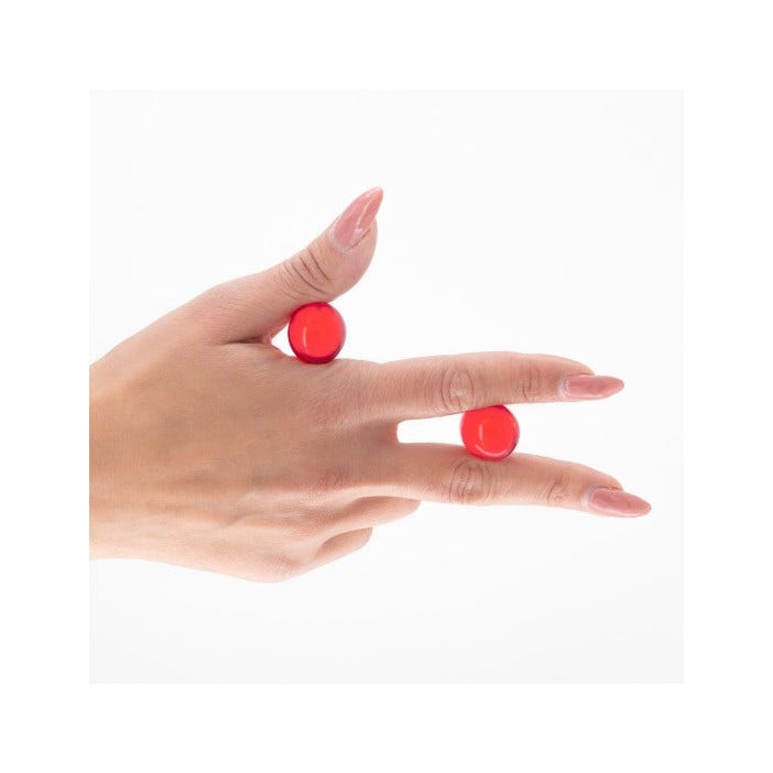 Crushious Lub Balls Palline Lubrificanti Gusto Fragola e Champagne