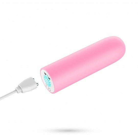Crushious Quackers Balín vibrador rosa recargable por USB