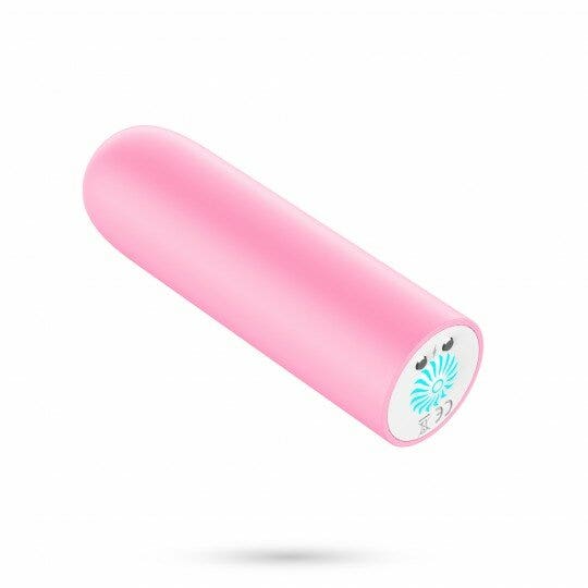 Crushious Quackers Balín vibrador rosa recargable por USB
