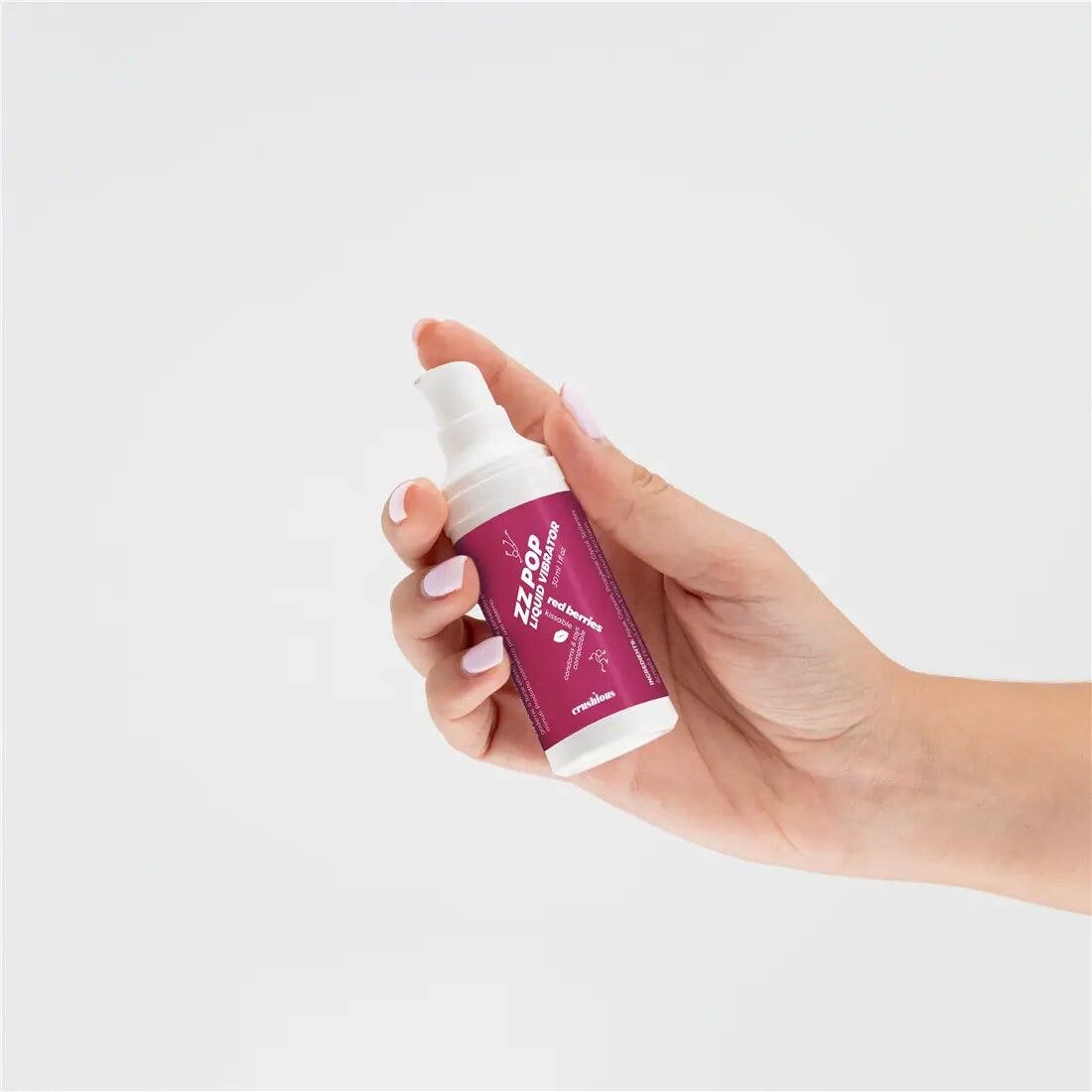 Crushious Vibratore Liquido Zz Pop Aromatizzato Frutti Rossi 30ml