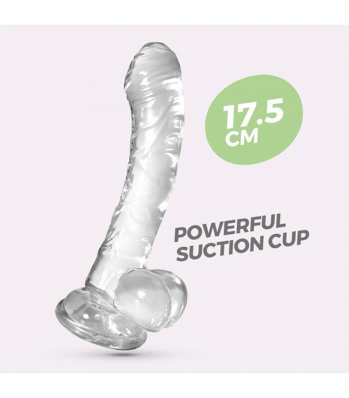 Crushious Hudini Dildo Anale Gelatinoso Trasparente