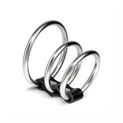 Crushious Saruman Set de 3 anillos para el pene de metal