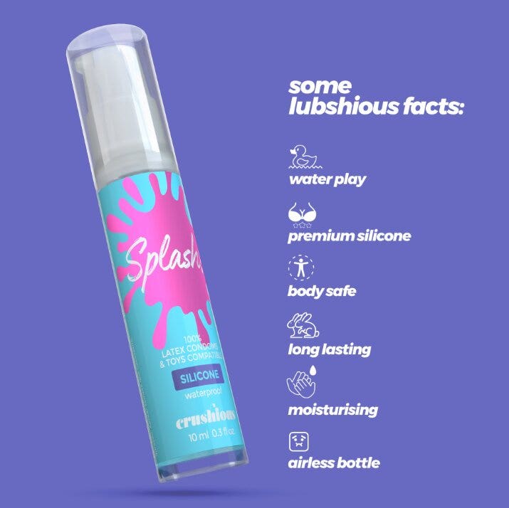 Crushious Jelly Lubrificante Splash Al Silicone 10ml