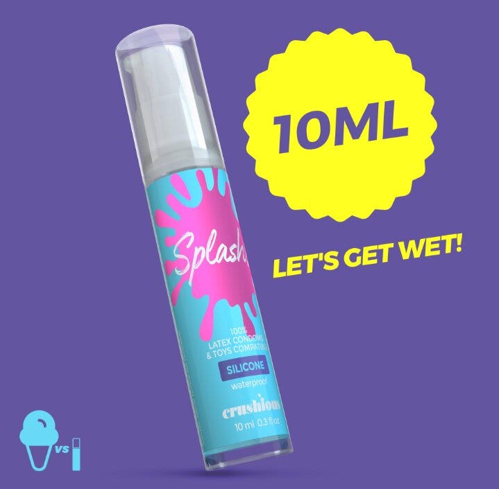 Crushious Jelly Lubrificante Splash Al Silicone 10ml