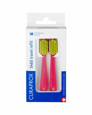 Curaprox CS5460 Testine di Ricambio Spazzolino da Viaggio 2 Pezzi