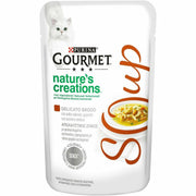 Purina Gourmet Nature's Creations Sopa de Pollo, Pescado Blanco y Verduras 40 g