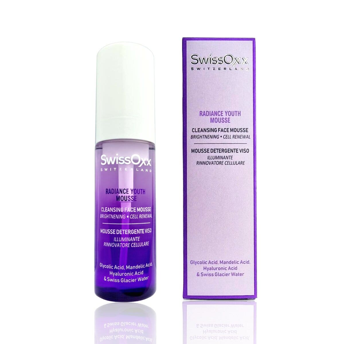 Swissoxx Radiance Youth Mousse limpiadora iluminadora 150 ml