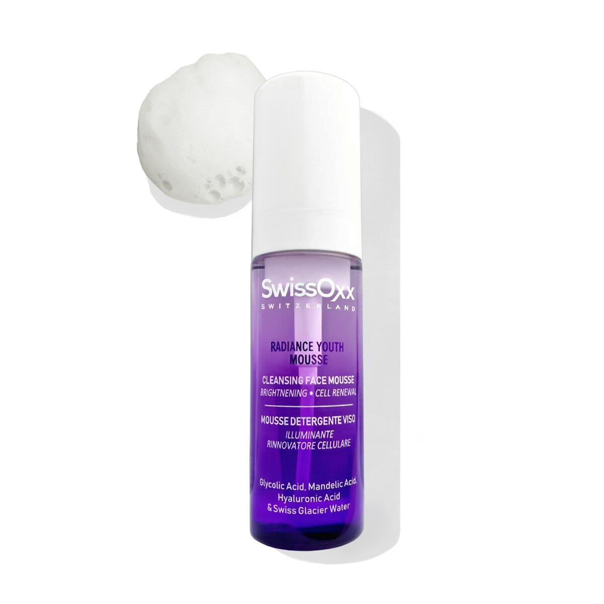 Swissoxx Radiance Youth Mousse limpiadora iluminadora 150 ml