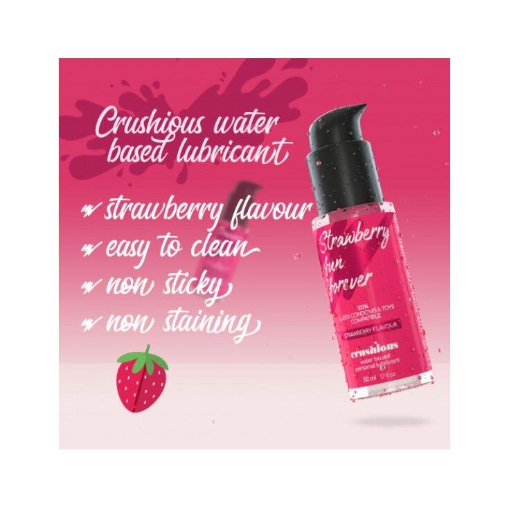 Crushious Lubrificante Aromatizzato Alla Fragola 50ml