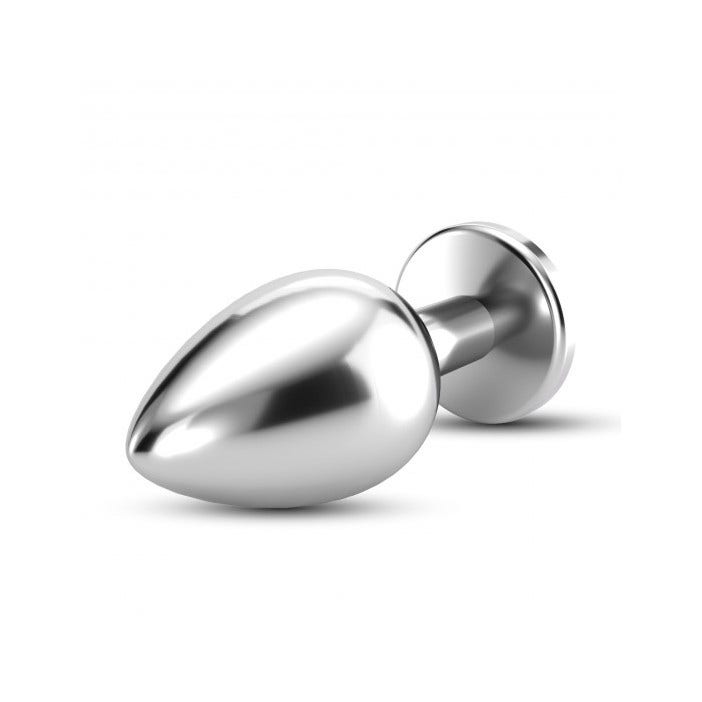 Crushious Plug Anale Gioiello Bijou Rosa Medio con Custodia di Velluto