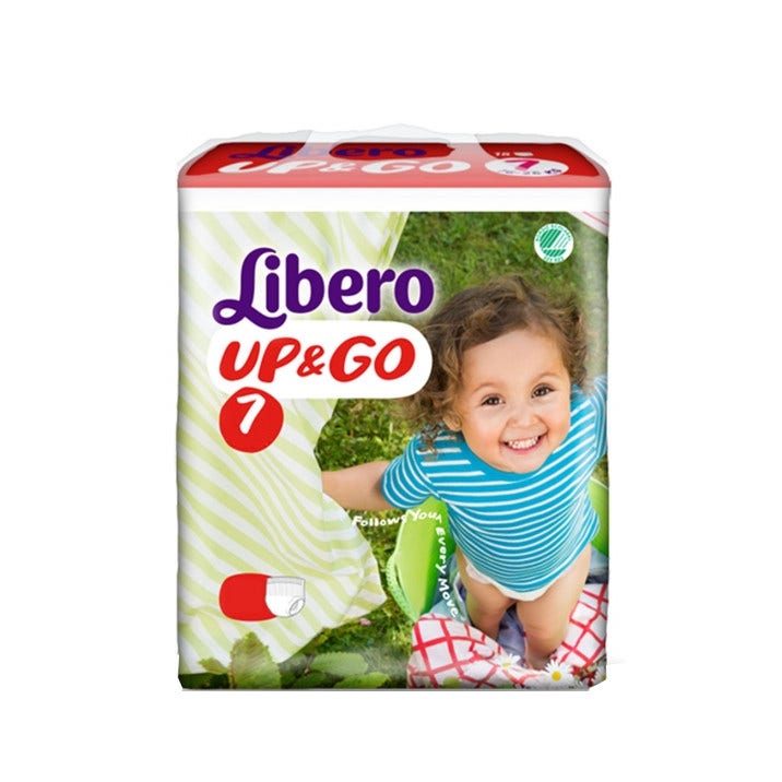 Libero Up & Go Pañales Talla 7 16-26 Kg 16 Piezas-1