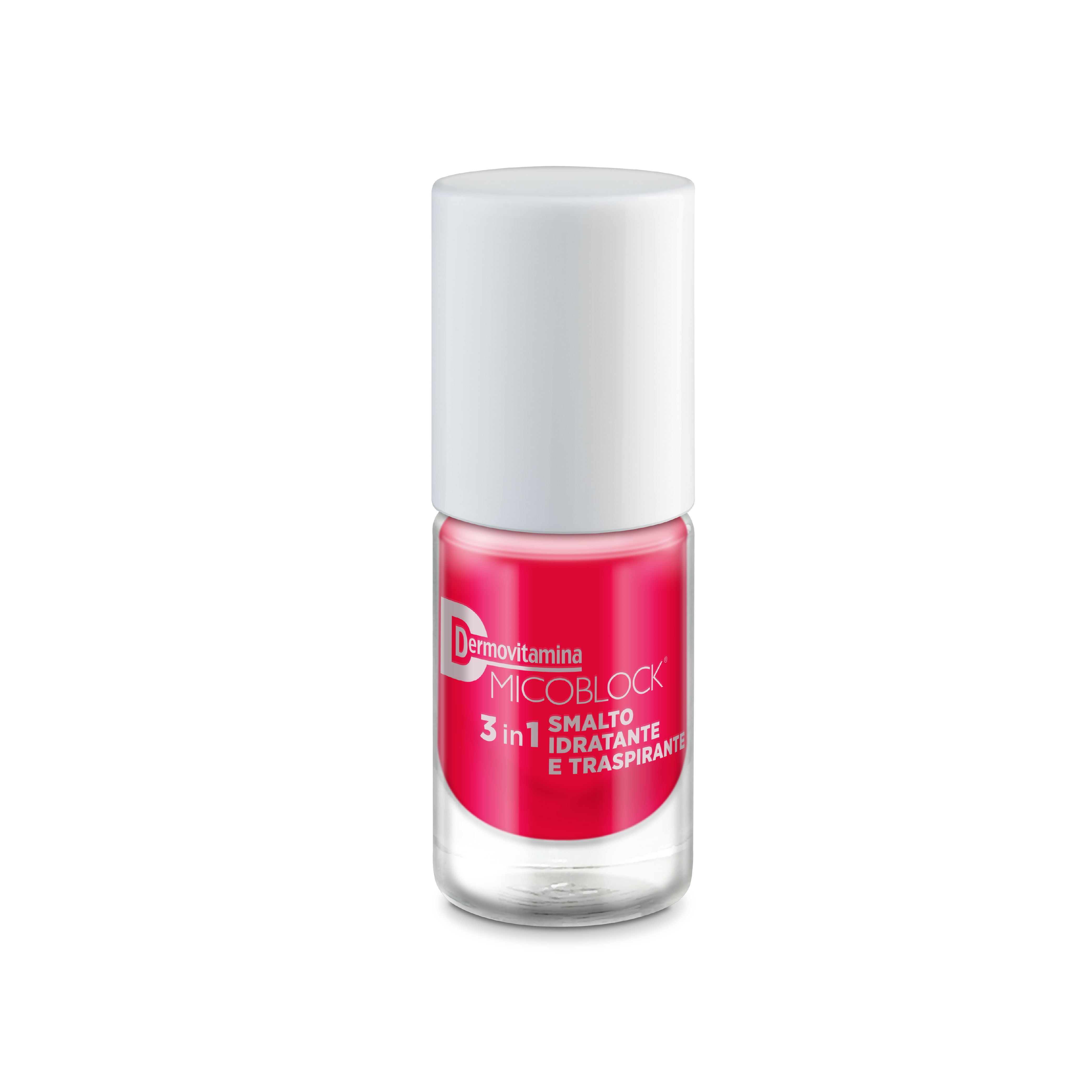 Dermovitamina Micoblock 3 En 1 Esmalte De Uñas Rojo 5ml-3