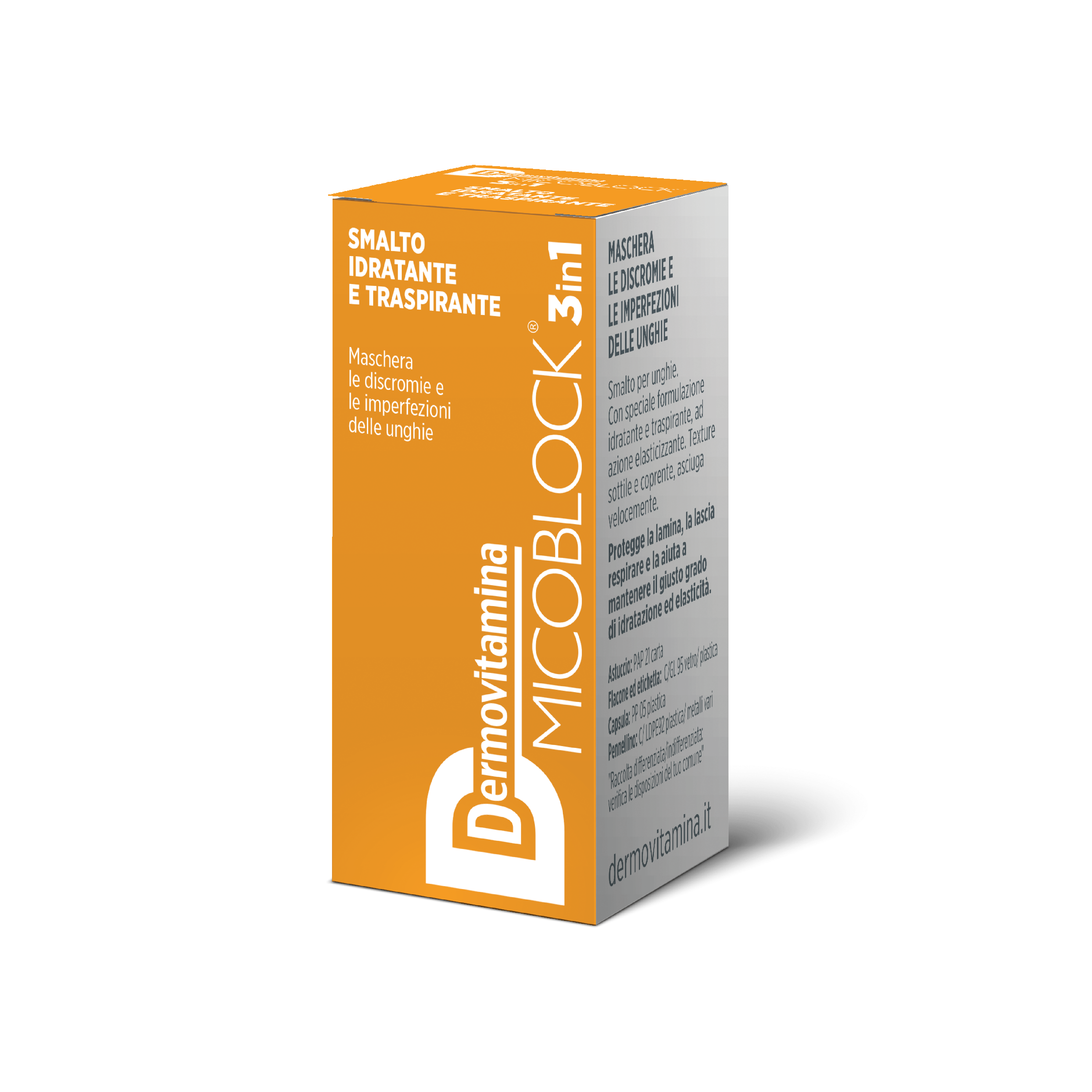 Dermovitamina Micoblock 3 en 1 Esmalte Amarillo 5 ml