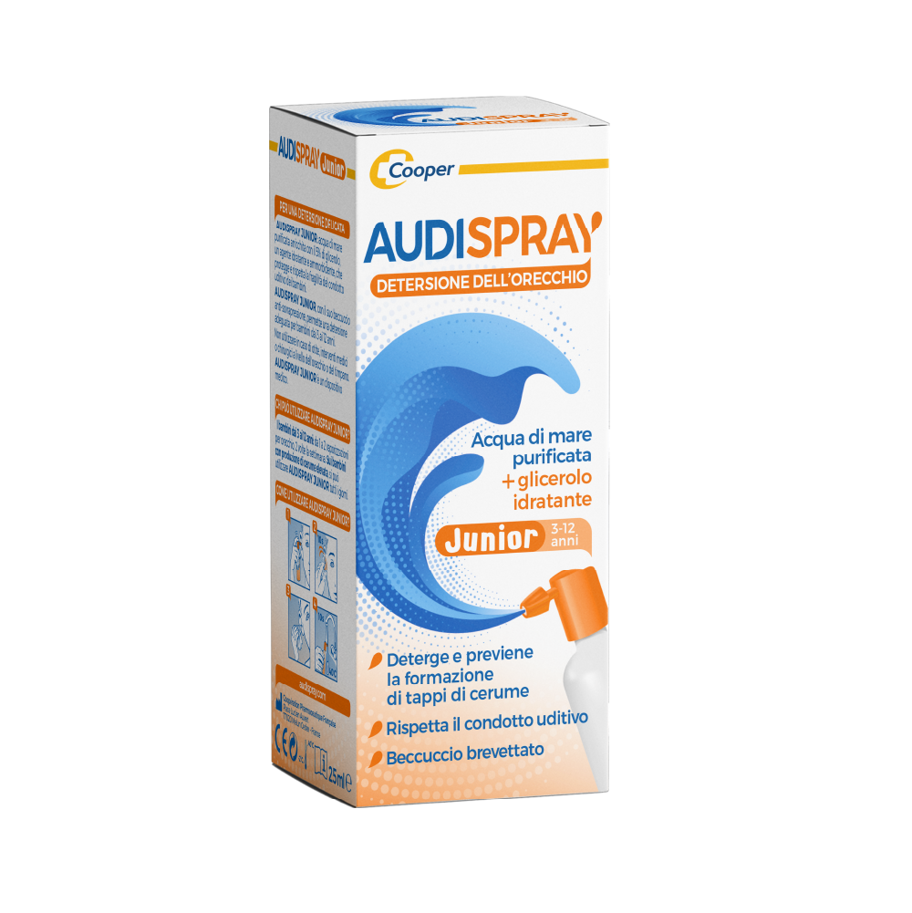 Audispray Junior 3-12 Años Sin Gas Higiene del Oído 25ml-6