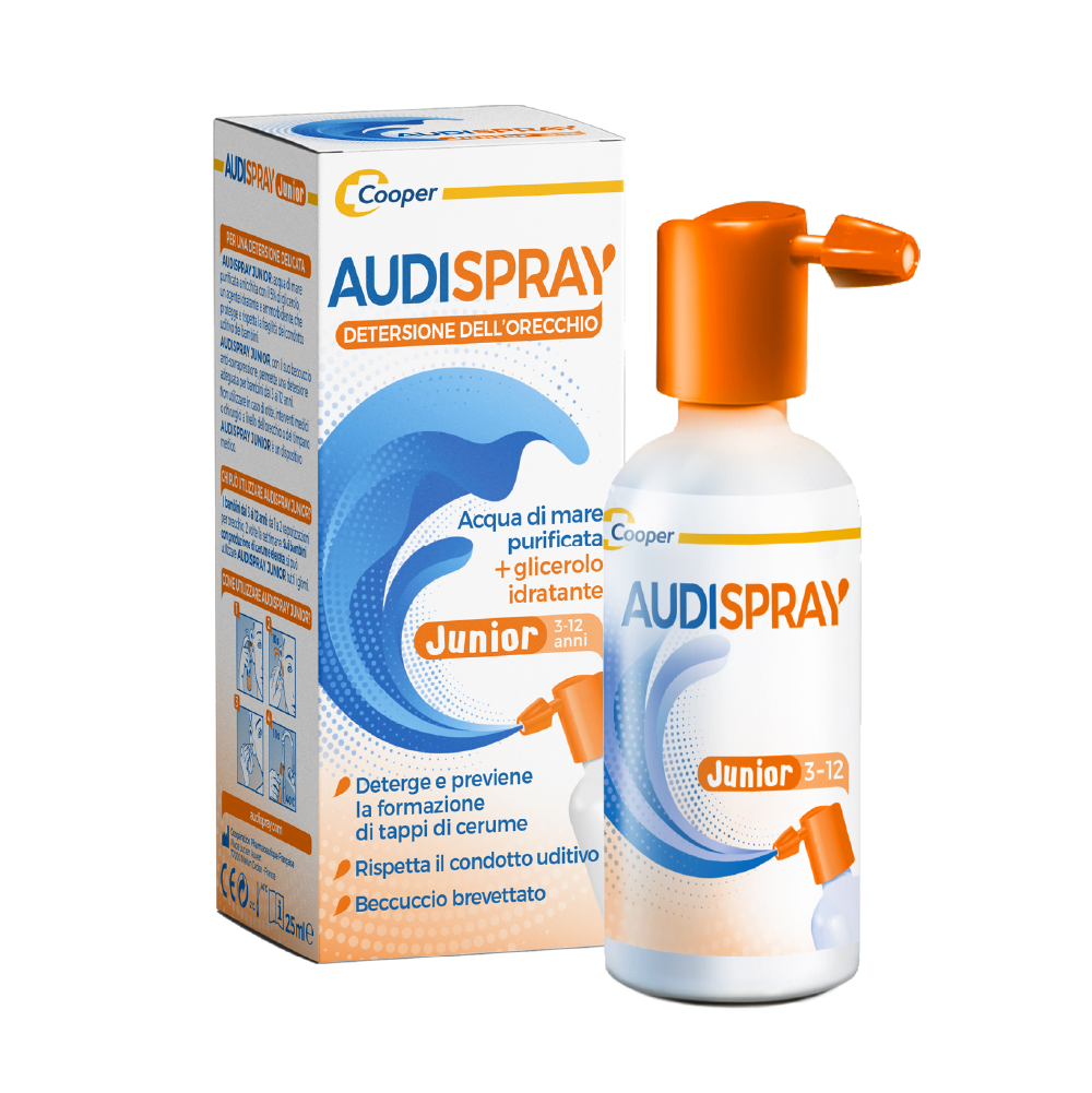 Audispray Junior 3-12 Años Sin Gas Higiene del Oído 25ml-5