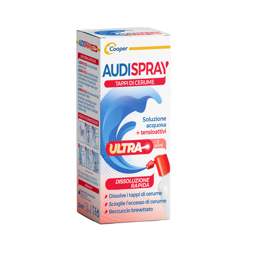 Audispray Ultra Solución Acuosa + Tensioactivos +3 Años Spray 20ml-6