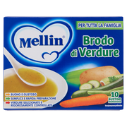 Mellin Caldo de verduras 10 sobres de 8 g