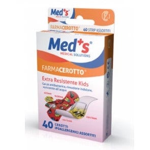 Meds Strips Kids Apósitos Hipoalergénicos Surtidos para Niños 40 Piezas-2