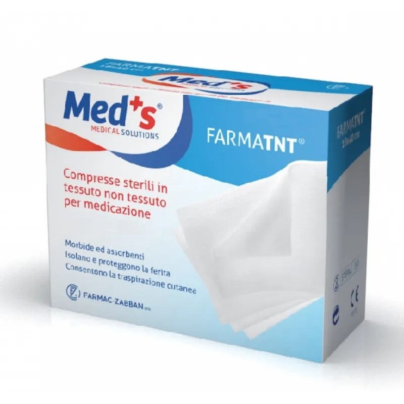 Med's Farmatnt Apósito Absorbente 10x10cm 6 Piezas-1