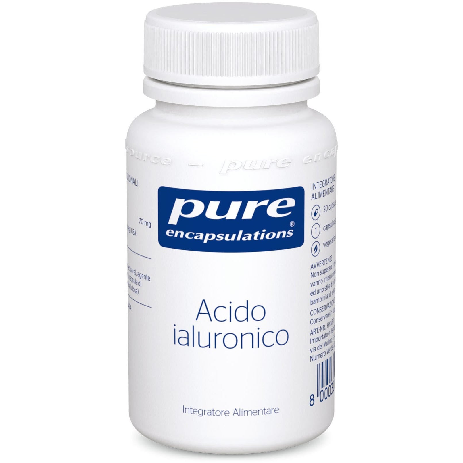 Pure Encapsulations Ácido Hialurónico 30 Cápsulas-3