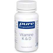 Pure Encapsulations Vitaminas K&D 30 Cápsulas-1
