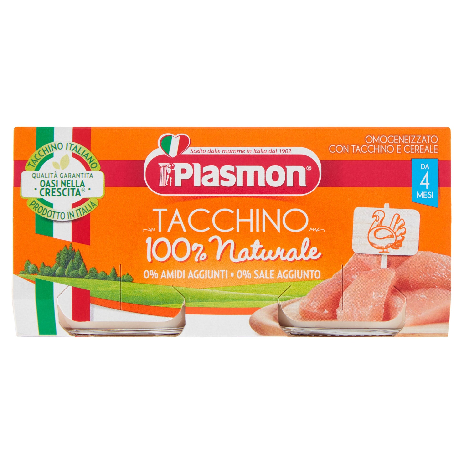 Plasmon Homogeneizado Pavo 2x80g-1