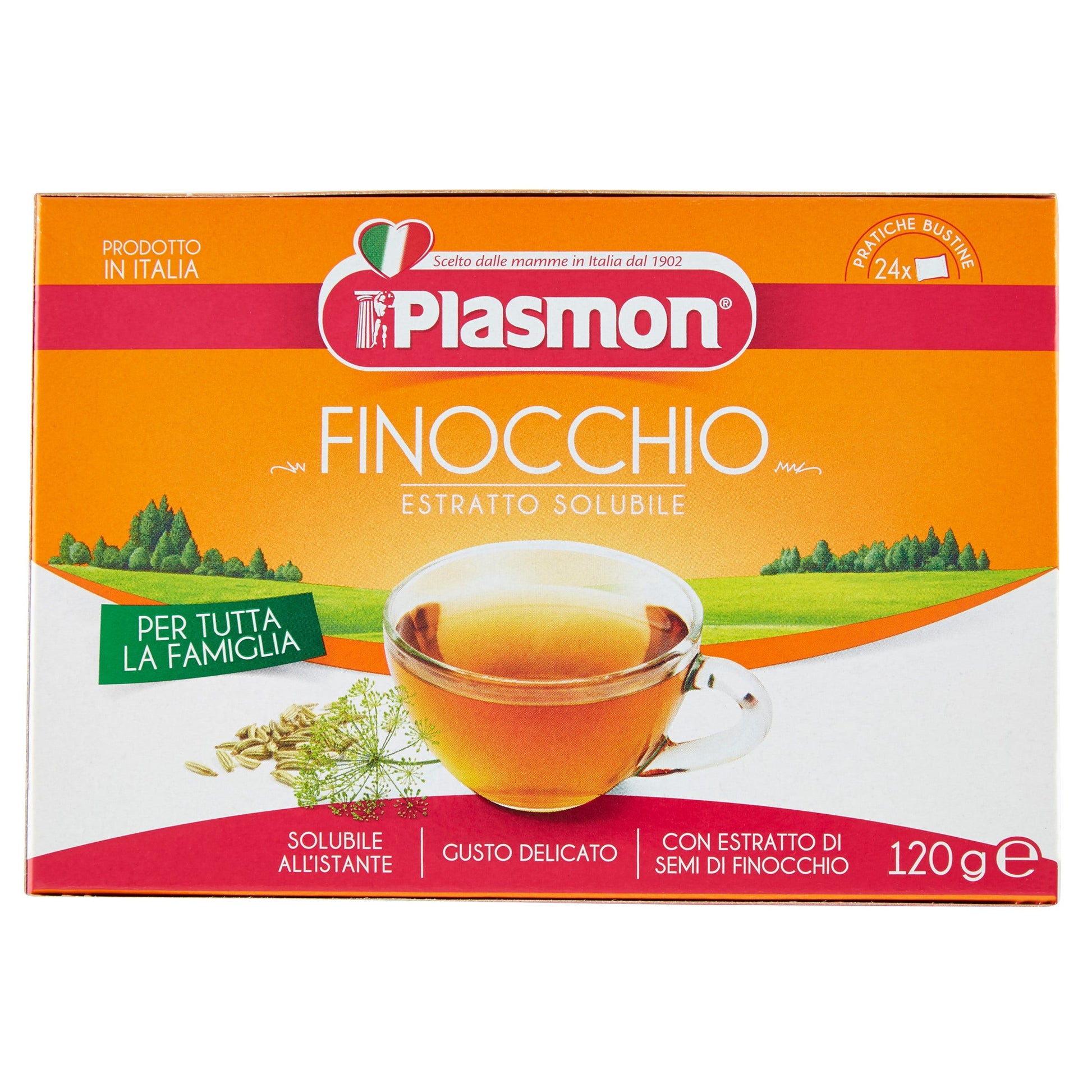 Plasmon Té de Hierbas Hinojo 24 Bolsitas-4