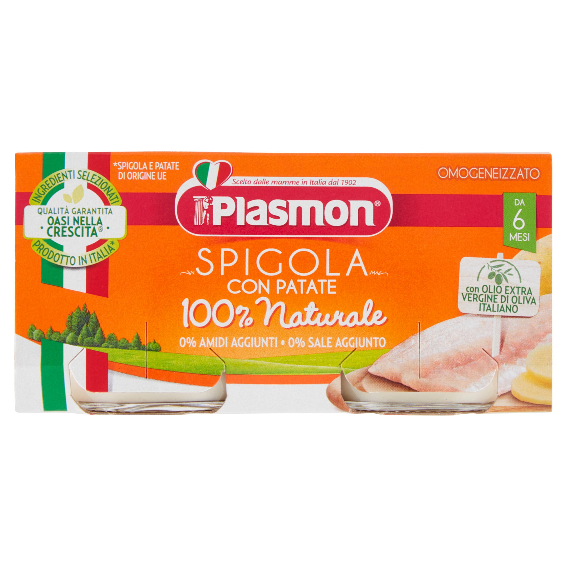 Lubina Homogeneizada Plasmon Lubina 6M + 2x80g-2