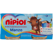Ternera Nipol Homogeneizada 2x80g 4Mesi+-2