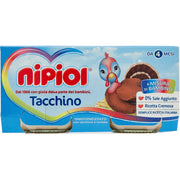 Nipiol Pavo Homogeneizado 2x80g 4Mesi+-2