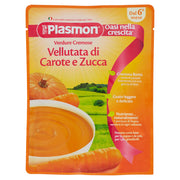 Plasmon Bolsitas Crema De Zanahoria Y Calabaza 6M + 180g-2