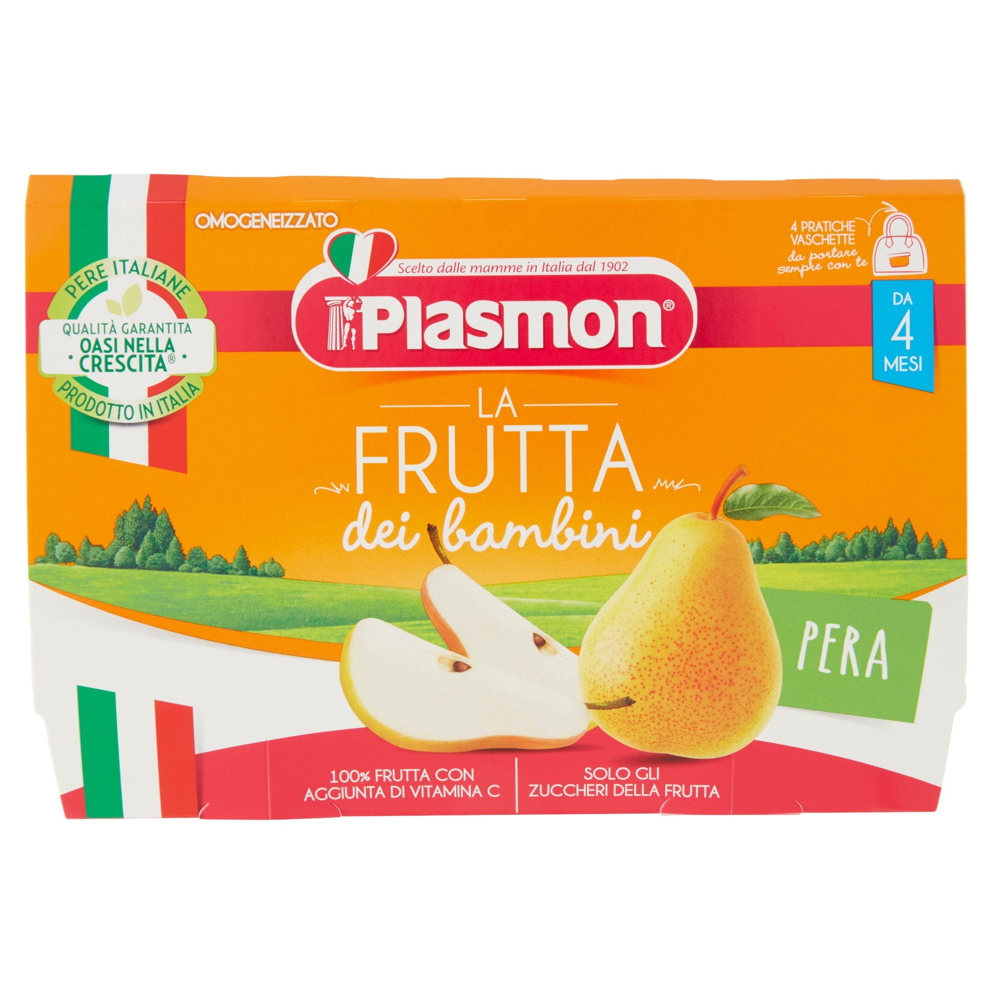Plasmon Sapori di Natura Pera Homogeneizada 4x100g-2