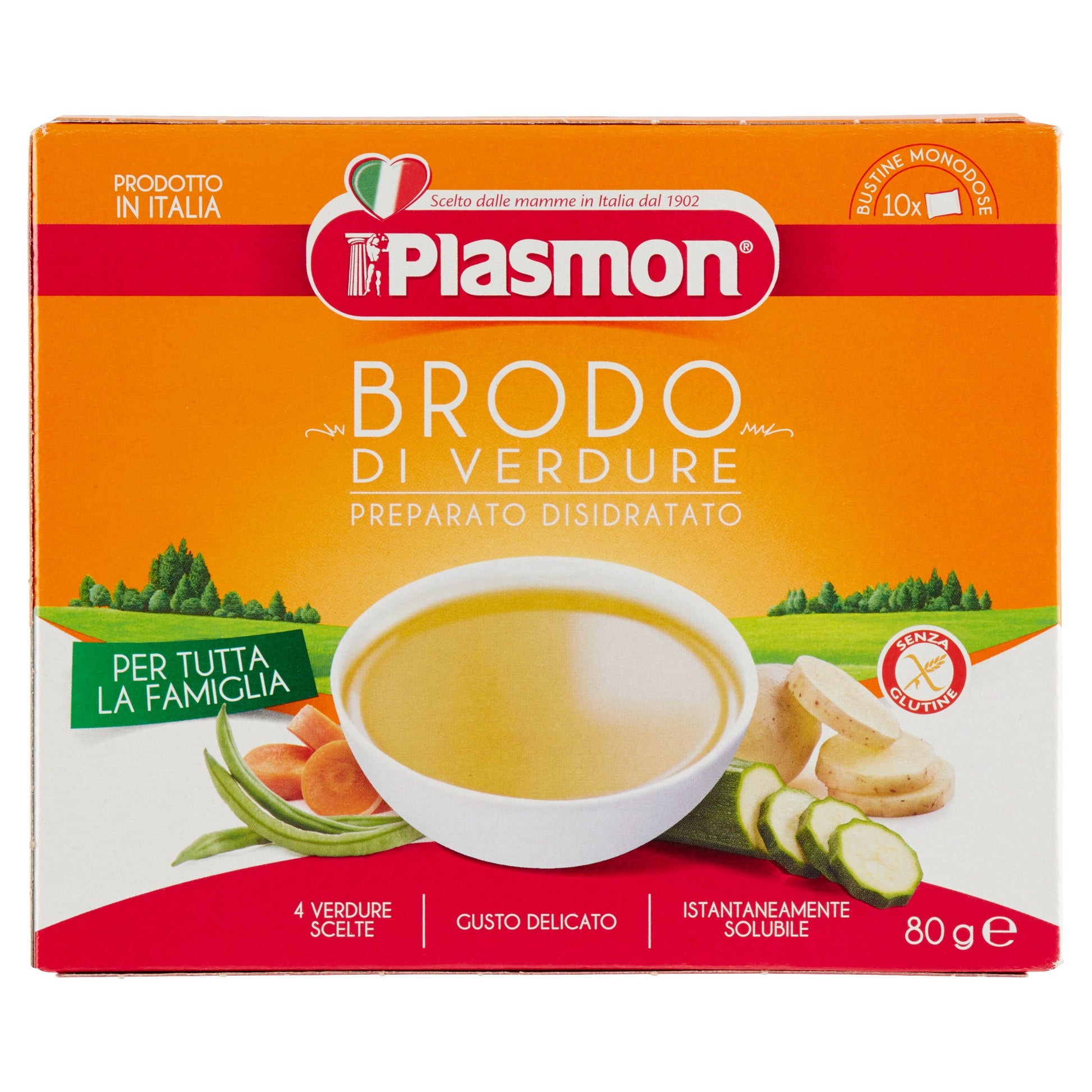 Plasmon Verdure Caldo de Verduras Seco 80g-3