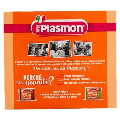 Plasmon Biscuit Dei Grandi 8 Porciones Individuales 300g-3