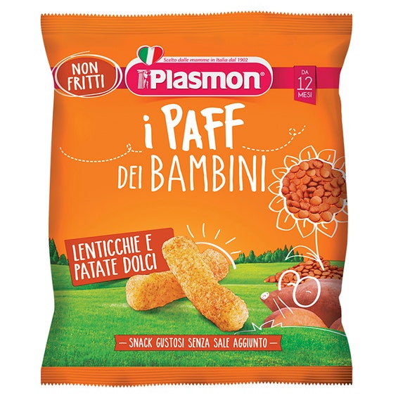 Plasmon Paff Infantil Lentejas Y Boniatos 15g-2