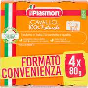 Plasmon Caballo Homogenizado 4x80g 6Mesi+-2