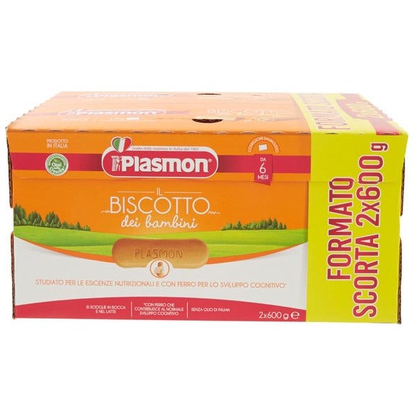 Galleta Plasmon 2x600g 6Mesi+-2
