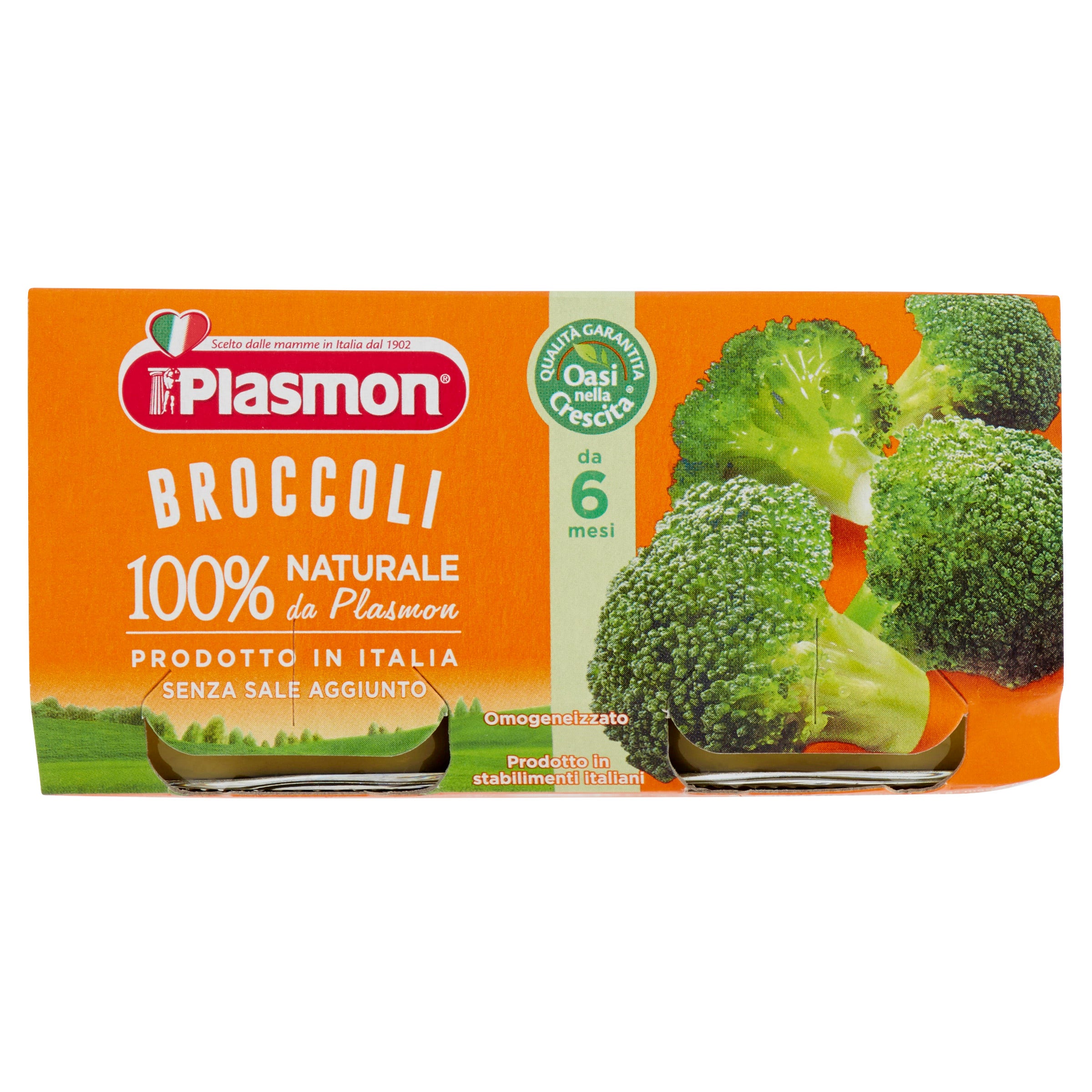 Brócoli Plasmón Homogeneizado 2x80g-2