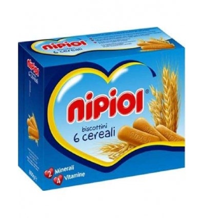 Nipiol Biscotti 6 Cereali Special Pack 20 Confezioni Da 66,5