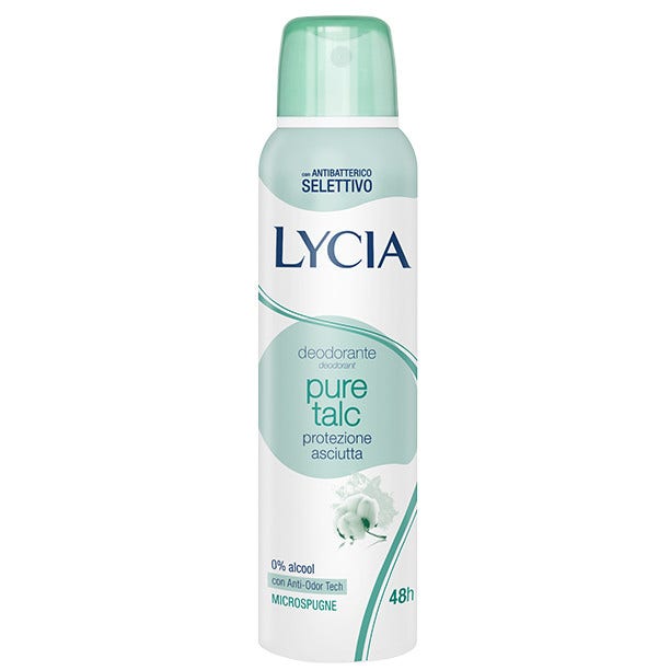 Desodorante Lycia Spray Gas Puro Talco 150ml-2