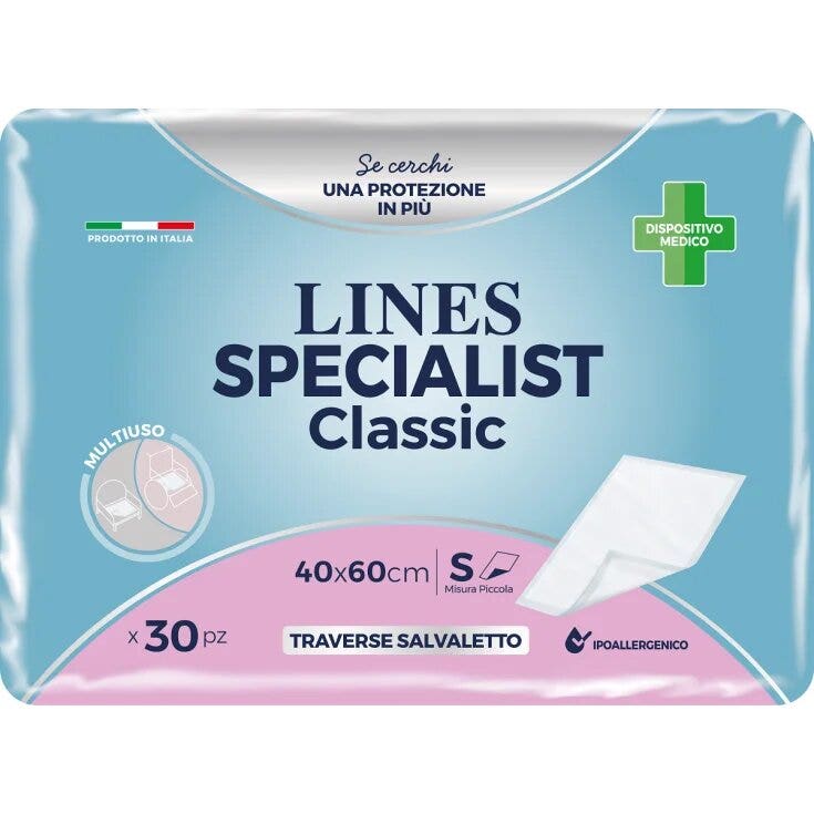 Lines Specialist Classic Incontinence Pad 40x60cm 30 Piezas-3