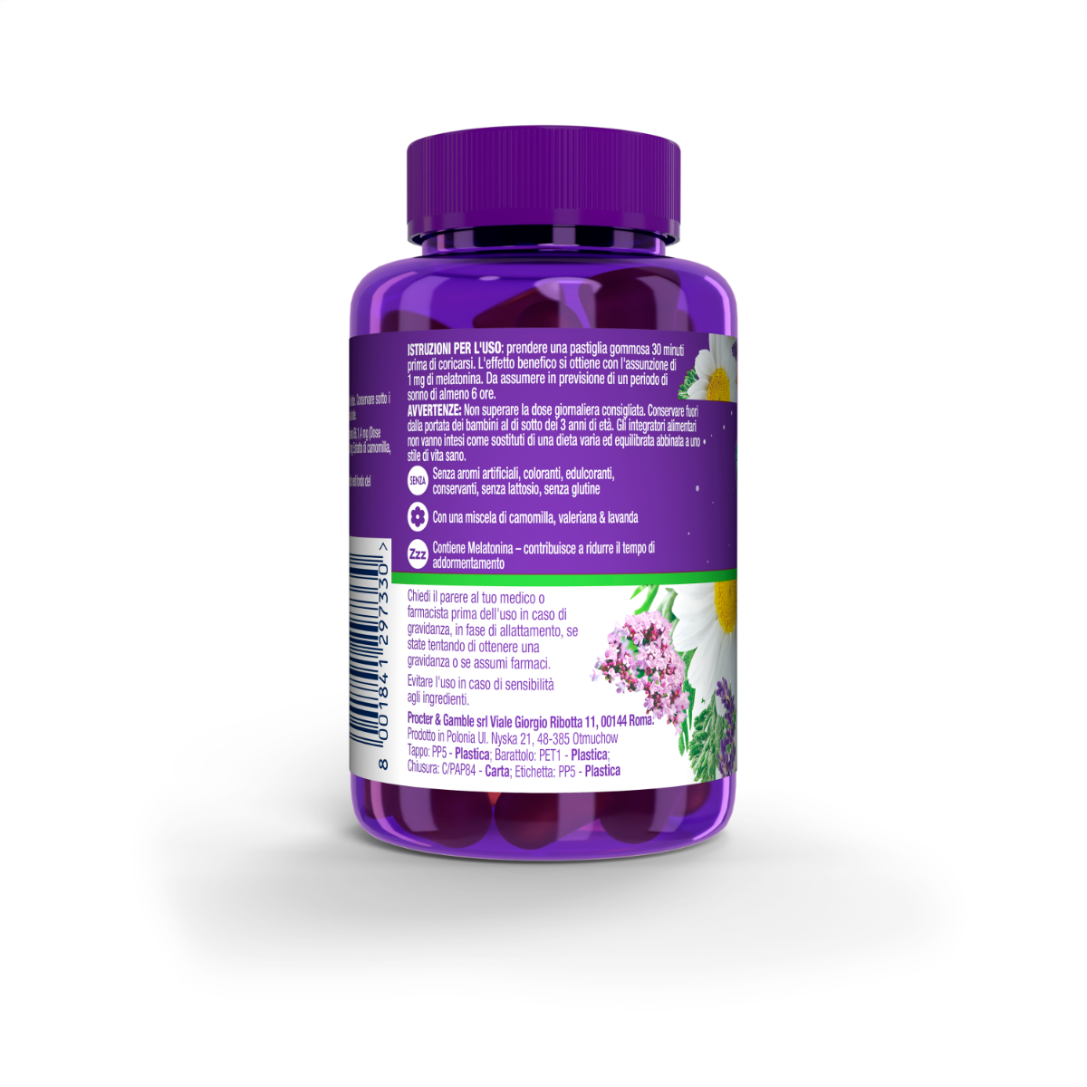 ZzzQuil NATURA ™ Suplemento natural para dormir 60 tabletas masticables-13