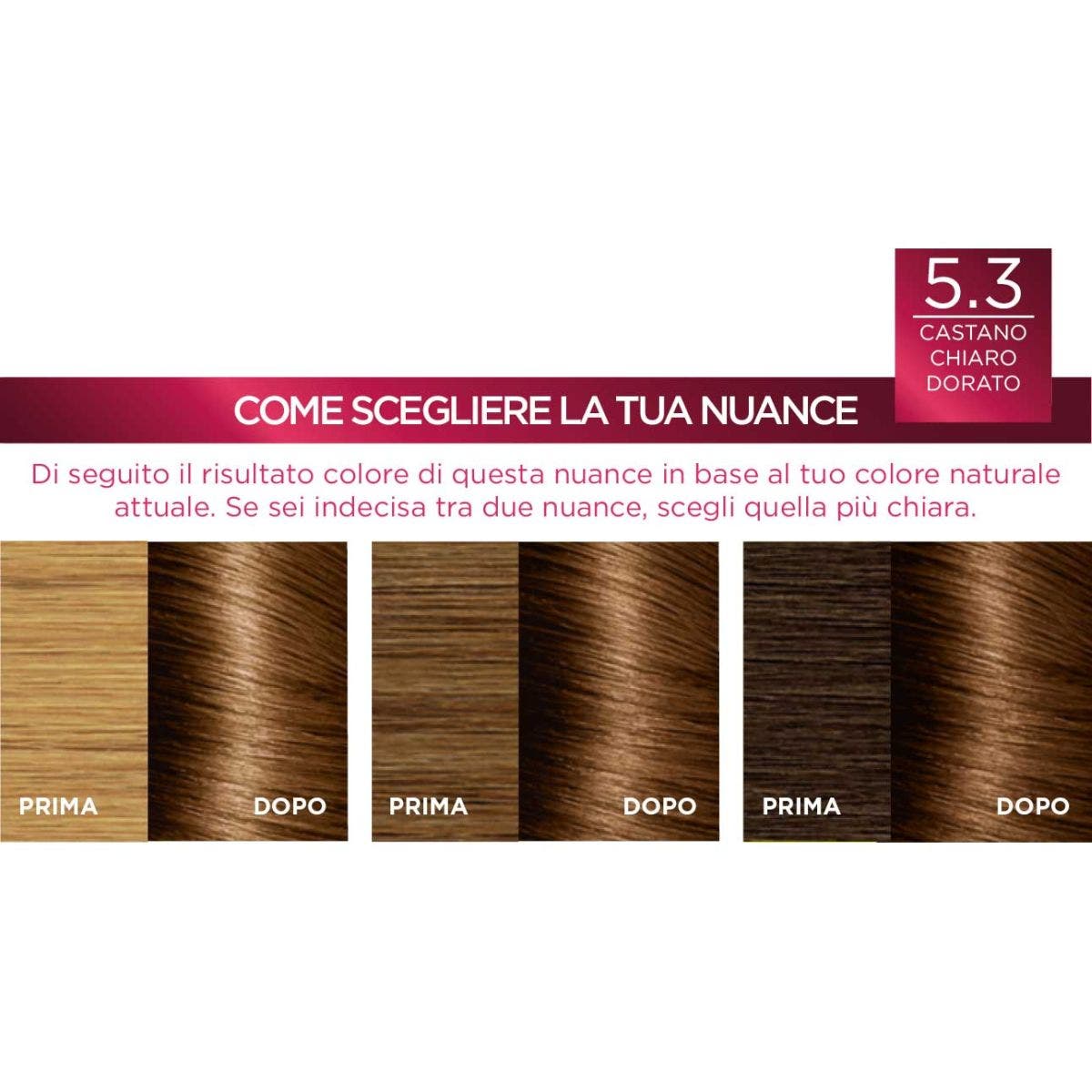 L'Oréal Paris Excellence Hair Color 5.3 Light Golden Brown 1 Unidad-5