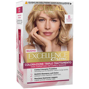 L'Oréal Paris Excellence Hair Color 8 Rubio claro 1 pieza-1