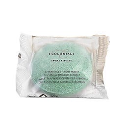 I Coloniali Tavoletta Effervescente Bagno Ginseng Bamboo  1 Pezzo