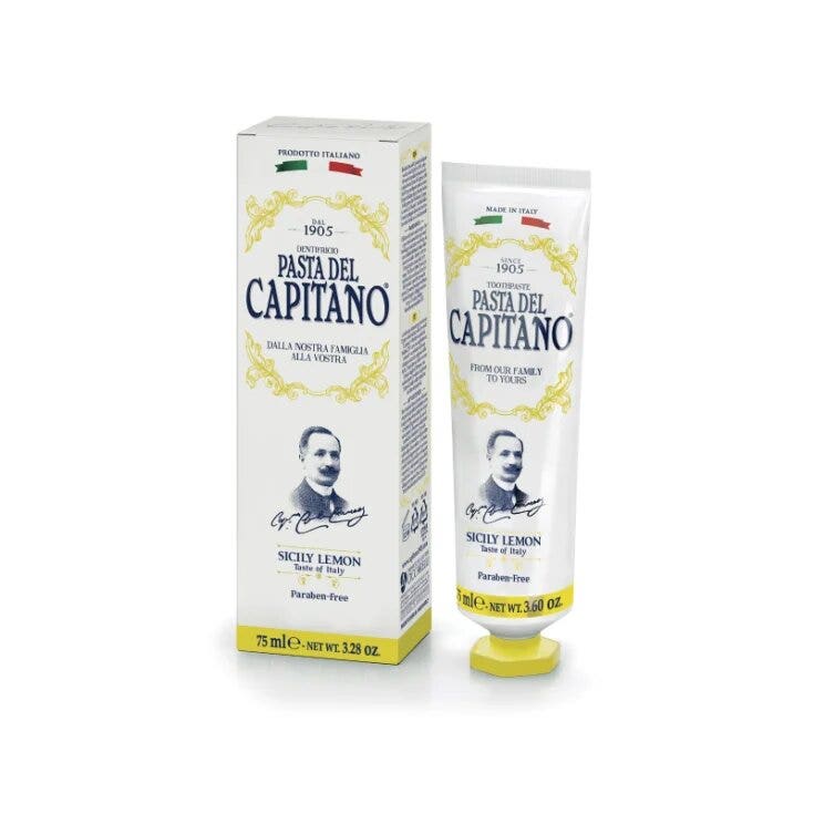 Pasta Del Capitano Pasta De Dientes Sicilia Limón 75ml-1